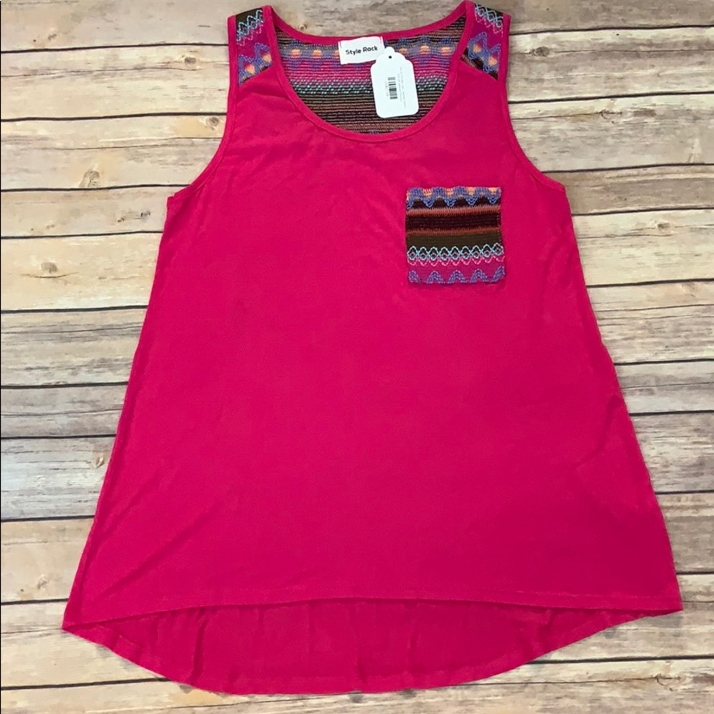 NWT Style Rock Tank Top